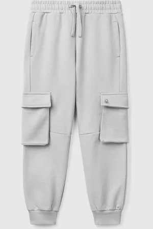 Benetton Pantalón Cargo Tipo Sudadera