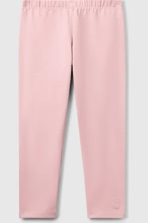 Benetton Leggings De Algodón Elástico