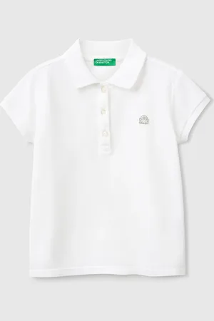 Benetton Polo De Manga Corta De Algodón