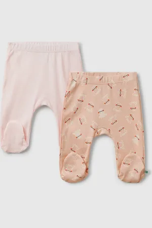 Benetton Dos Pantalones De Algodón .