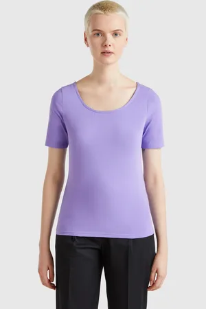 Benetton Camiseta Reversible Ajustada