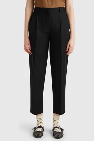 Benetton Pantalón De Algodón Elástico
