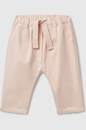 Benetton Pantalón Elástico Con Cordón