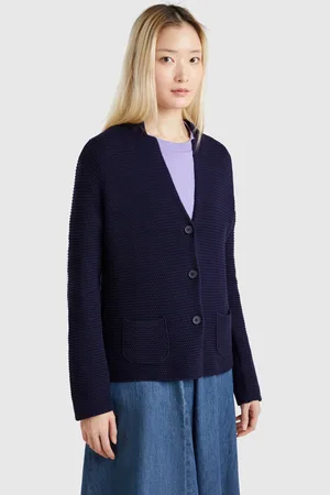 Benetton Chaqueta De Punto 100% Algodón