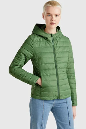 Benetton Chaqueta Slim Fit Con Acolchado