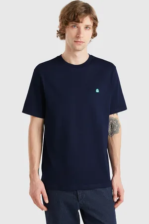 Benetton Camiseta Básica De Algodón