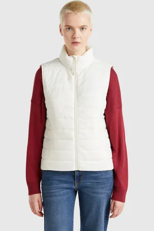 Benetton Chaleco Sin Mangas De Corte Ajustado Con Acolchado