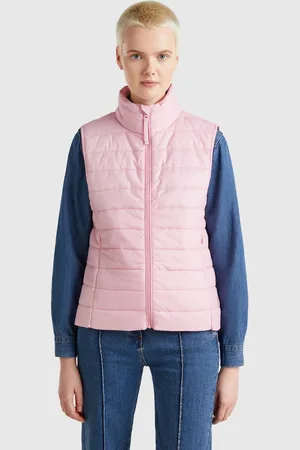 Benetton Chaleco Sin Mangas De Corte Ajustado Con Acolchado