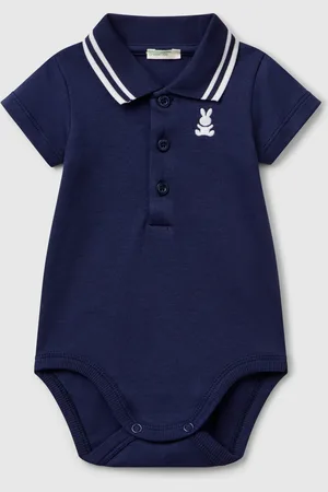 Benetton Body Tipo Polo De Algodón