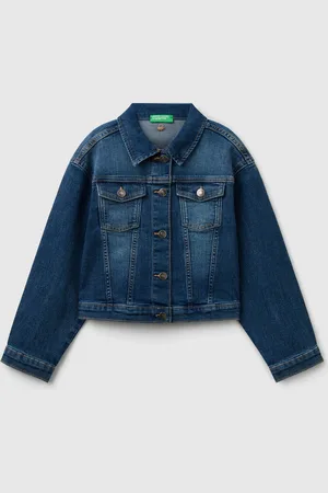 Benetton Chaqueta Vaquera Oversize