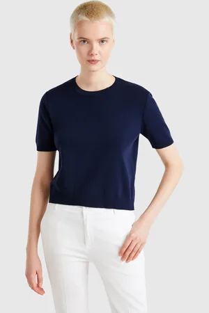 Benetton Camisa Manga Corta 100% Algodón