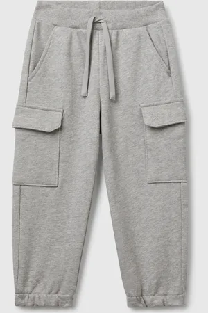 Benetton Pantalón Cargo Tipo Sudadera