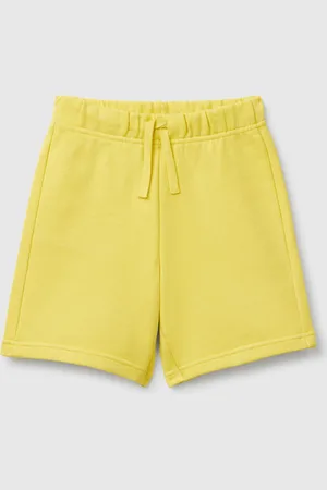 Benetton Bermudas De Felpa De Algodón