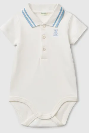 Benetton Body Tipo Polo De Algodón