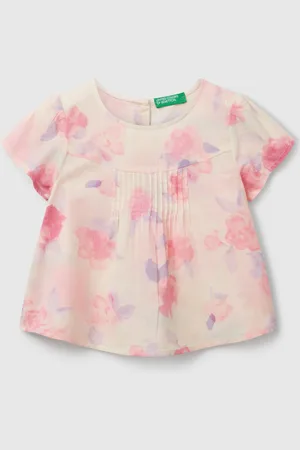 Benetton Blusa Estampada