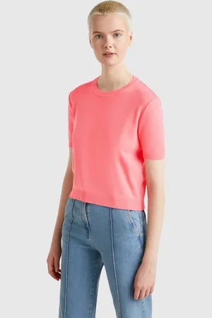 Benetton Camisa Manga Corta 100% Algodón