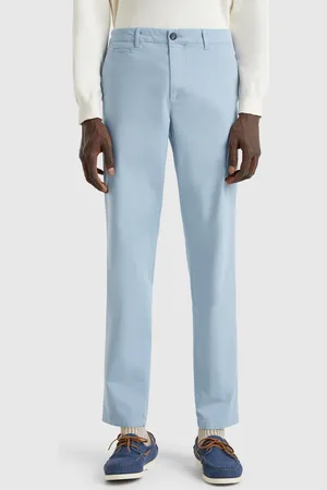 Benetton Chinos Azul Bebé Slim Fit