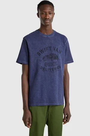 Benetton Camiseta Con Estampado
