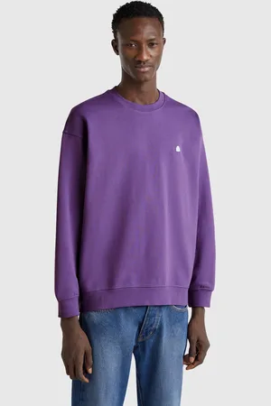 Benetton Sudadera Con Parche Del Logo
