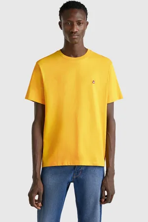 Benetton Camiseta Básica De Algodón