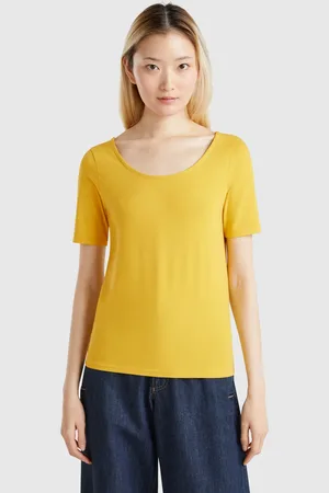 Benetton Camiseta Reversible Ajustada