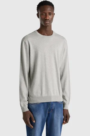 Benetton Jersey De Cuello Redondo De 100% Algodón