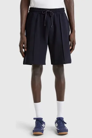 Benetton Bermudas De Felpa De Algodón