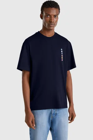 Benetton Camiseta Oversize Con Parche