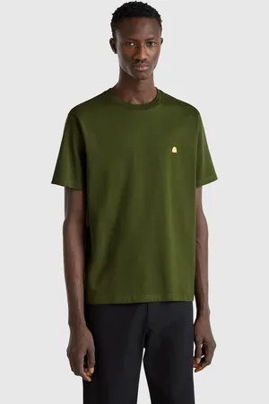 Benetton Camiseta Básica De Algodón