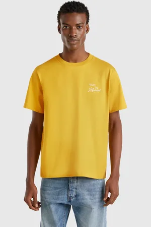 Benetton Camiseta De Algodón Con Bordado