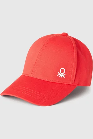 Benetton Gorra De Algodón Con Logo