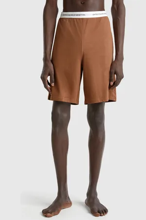 Benetton Pantalón Corto Con Elástico Con Logo