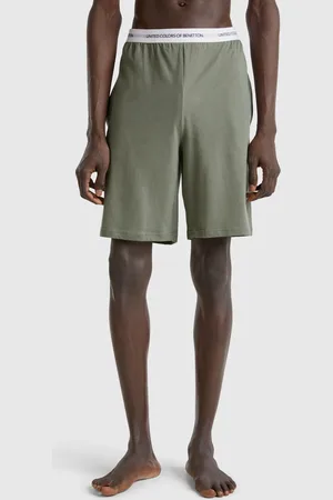 Benetton Pantalón Corto Con Elástico Con Logo