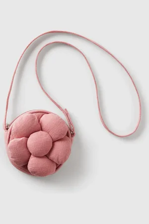 Benetton Bolso Bandolera Con Aplique De Flores