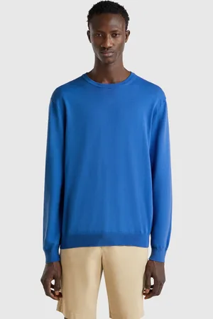 Benetton Jersey De Cuello Redondo De 100% Algodón