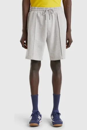Benetton Bermudas De Felpa De Algodón