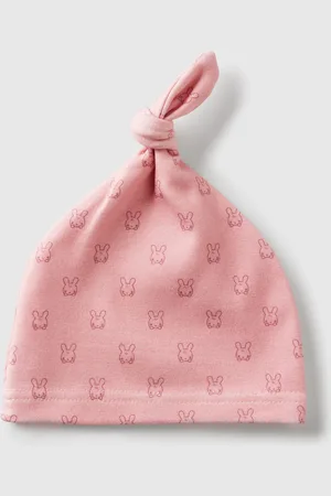 Benetton Gorro Estampado Con Nudo.