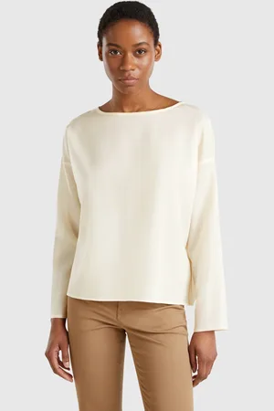 Benetton Blusa Fluida