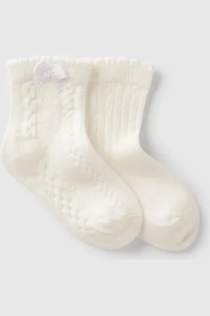 Benetton Conjunto De Calcetines En Mezcla De Algodón