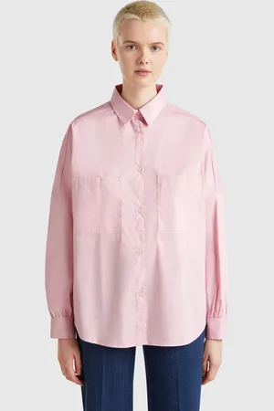 Benetton Camisa Over Fit
