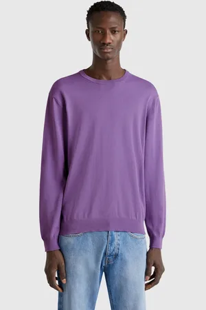 Benetton Jersey De Cuello Redondo De 100% Algodón