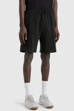 Benetton Bermudas De Felpa De Algodón