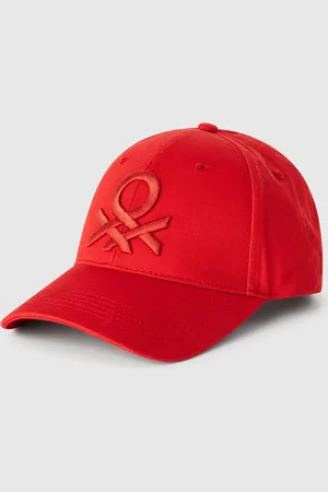 Benetton Gorra De Béisbol Con Logo Bordado.