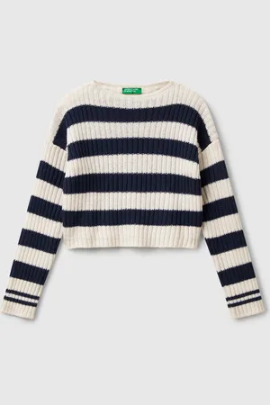 Benetton Jersey Rayas Bicolor