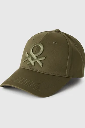 Benetton Gorra De Béisbol Con Logo Bordado.
