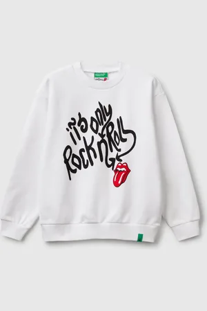 Benetton Sudadera Holgada "the Rolling Stones"