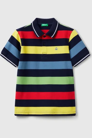 Benetton Polo Manga Corta Rayas