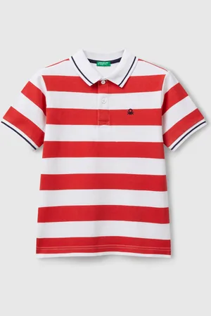 Benetton Polo Manga Corta Rayas