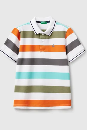 Benetton Polo Manga Corta Rayas