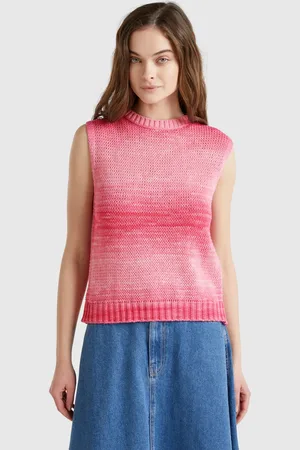 Benetton Chaleco Efecto Degradado